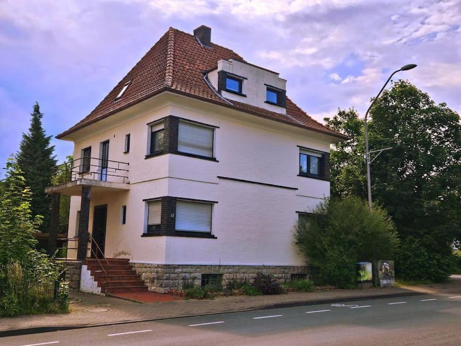 Dachnest Mit Terasse & Sauna Oerlinghausen Exterior photo