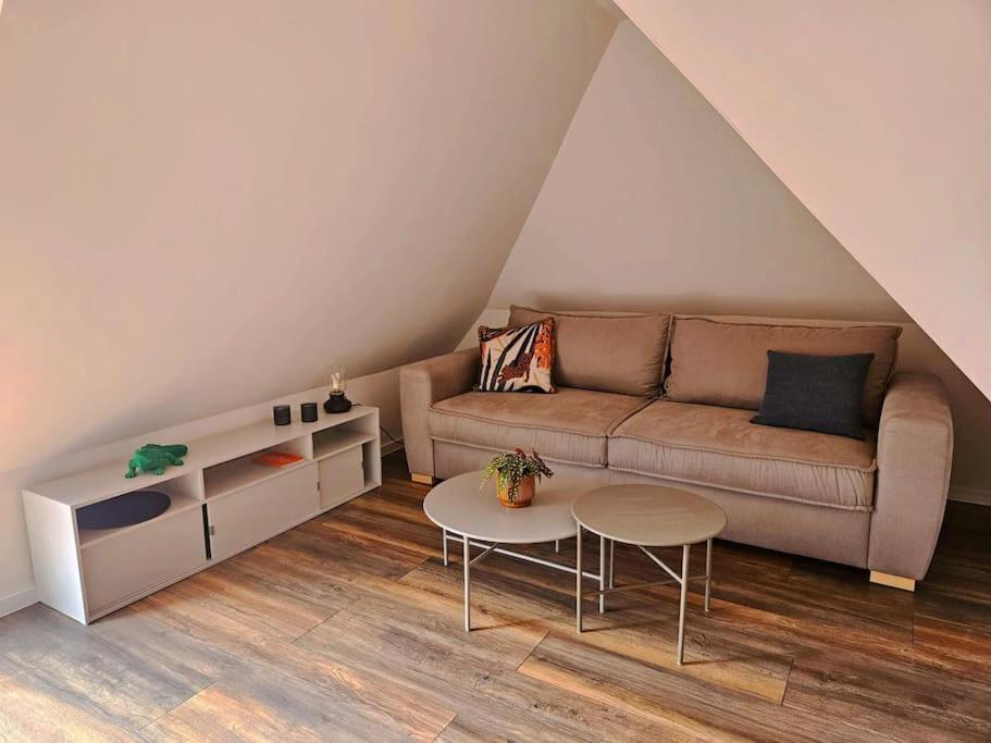 Dachnest Mit Terasse & Sauna Oerlinghausen Exterior photo
